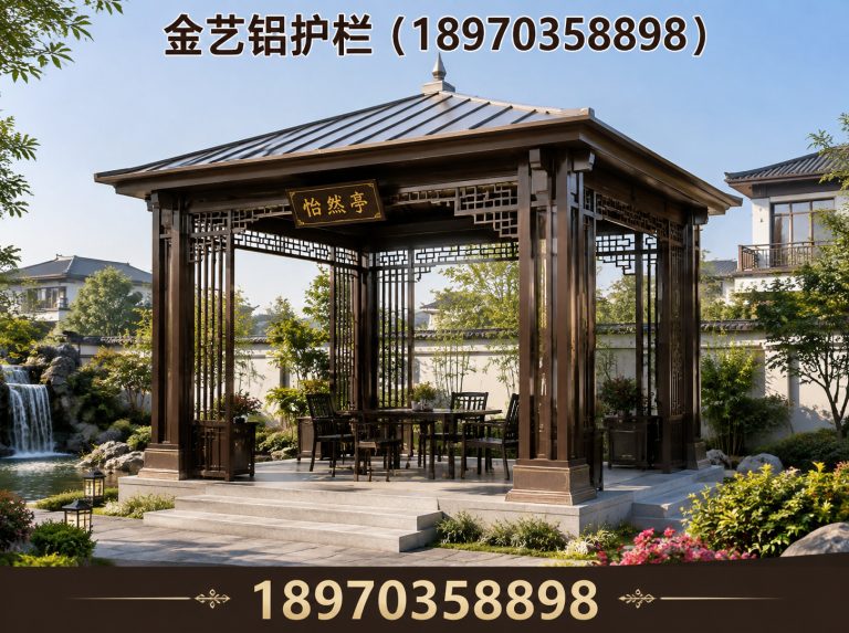 铅山县铝艺楼梯扶手展示图